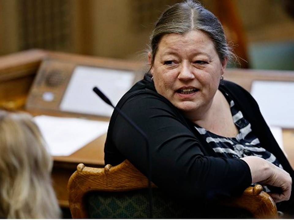 Daværende fødevareminister Mette Gjerskov afviser blankt, at hun har fjernet DTU’s anbefalinger. | Foto: Jens Dresling/Polfoto