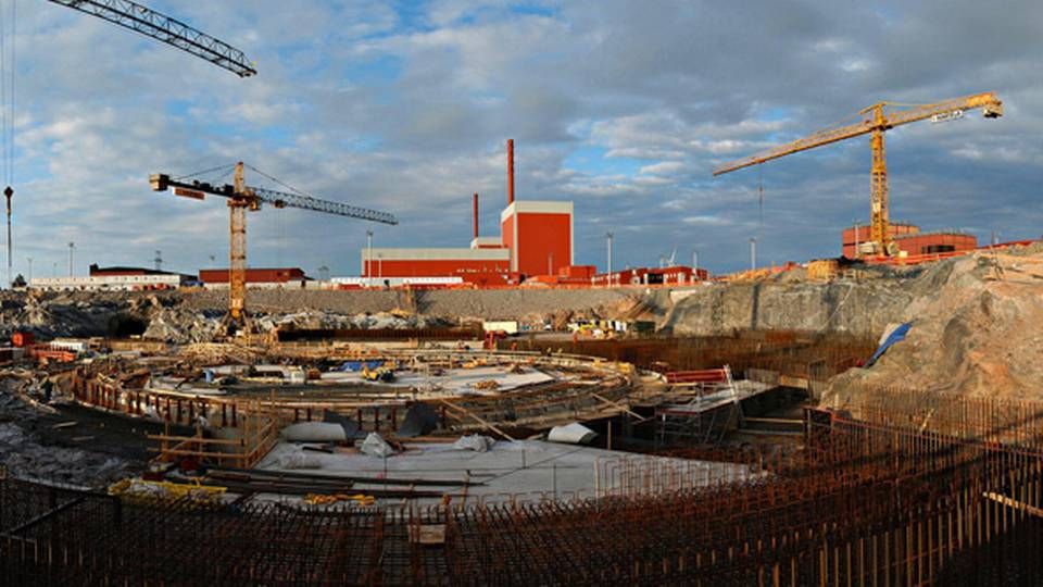 Det tredje Olkiluoto- anlegget ligger langt etter skjema, da det skulle begynne å produsere strøm allerede i mai 2009, altså for snart 14 år siden. | Foto: Hannu Huovila/AP/TVO/Polfoto