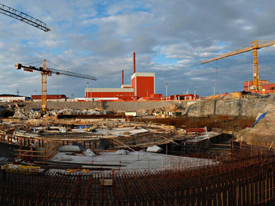 Det tredje Olkiluoto- anlegget ligger langt etter skjema, da det skulle begynne å produsere strøm allerede i mai 2009, altså for snart 14 år siden. | Foto: Hannu Huovila/AP/TVO/Polfoto