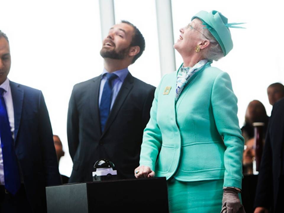 Dronning Margrethe indviede lørdag Dokken i Aarhus i juni 2015. | Foto: Katrine Marie Kragh/Polfoto/Arkiv
