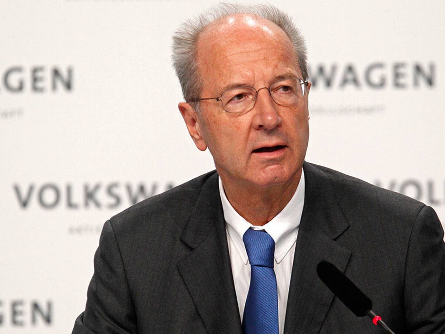 Volkswagens bestyrelsesformand Hans Dieter Pötsch. | Foto: PR