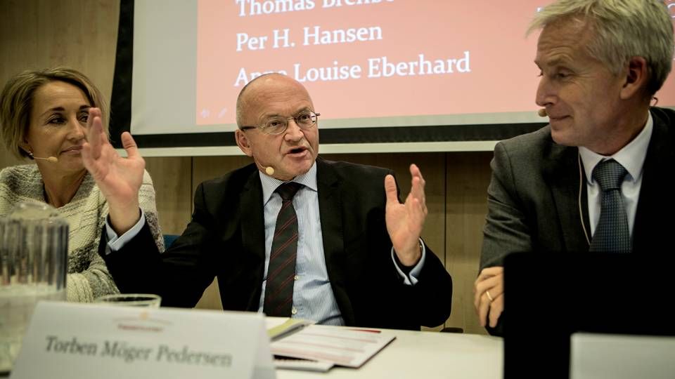 Direktør for Pensiondanmark, Torben Möger Pedersen, i midten. | Foto: Sofia Busk Hansen