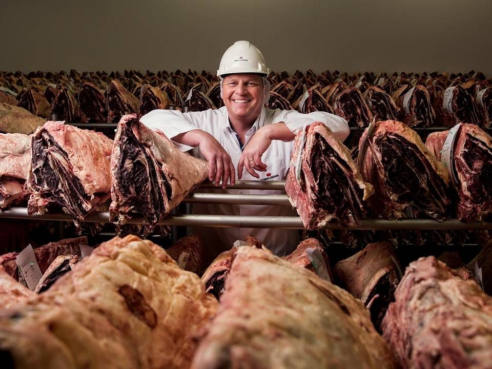 Finn Klostermann er som adm. direktør for Danish Crown Beef udfordret af nedlukningerne i Europa over året og vil gerne længere ud i verden. | Foto: Danish Crown