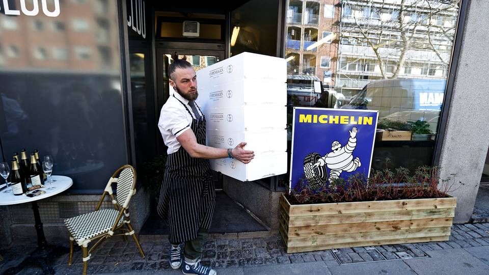 Den københavnske restaurant blev tidligere i år tildelt en stjerne i årets Michelin-guide. Nu kan man bestille deres mad online. | Foto: Jens Dresling/POLFOTO/ARKIV