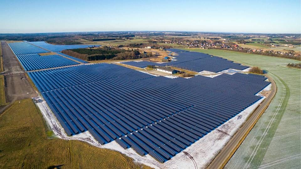 Last year, European Energy constructed the solar panel farm Vandel of 70 MW. This experience has helped win a new major tender, according to the CEO. | Photo: European Energy