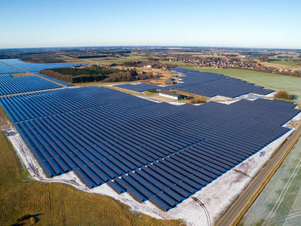 Last year, European Energy constructed the solar panel farm Vandel of 70 MW. This experience has helped win a new major tender, according to the CEO. | Photo: European Energy