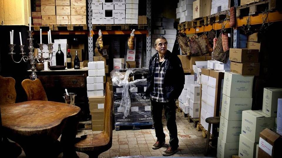 Italienske Elvio Milleri har i 30 år drevet restauranten Era Ora i København. | Foto: FINN FRANDSEN