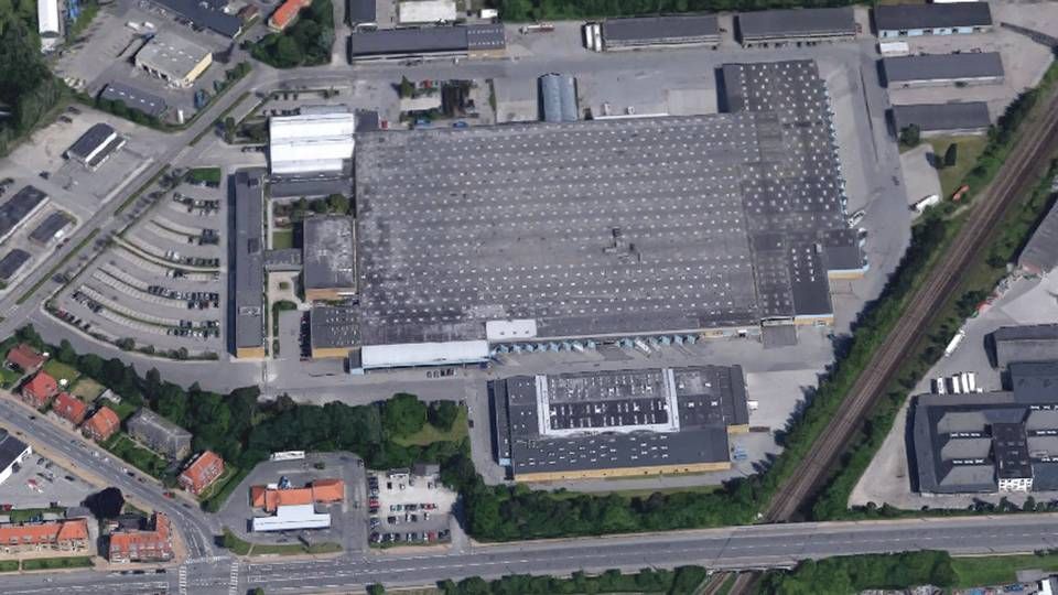 Gasagrunden langs jernbanen og ud med Middelfartvej er med tiden blevet omkranset af boliger. Så når Gasa flytter, skaber arealet plads til et 140.000 kvm nyt boligområde. | Foto: Google Maps