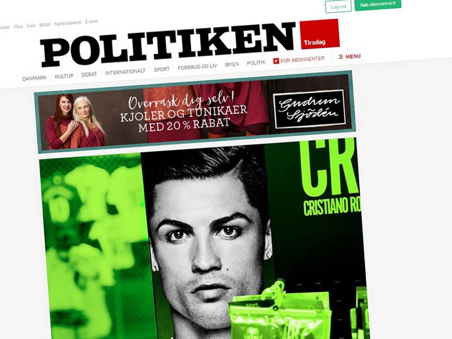Foto: Screenshot/politiken.dk