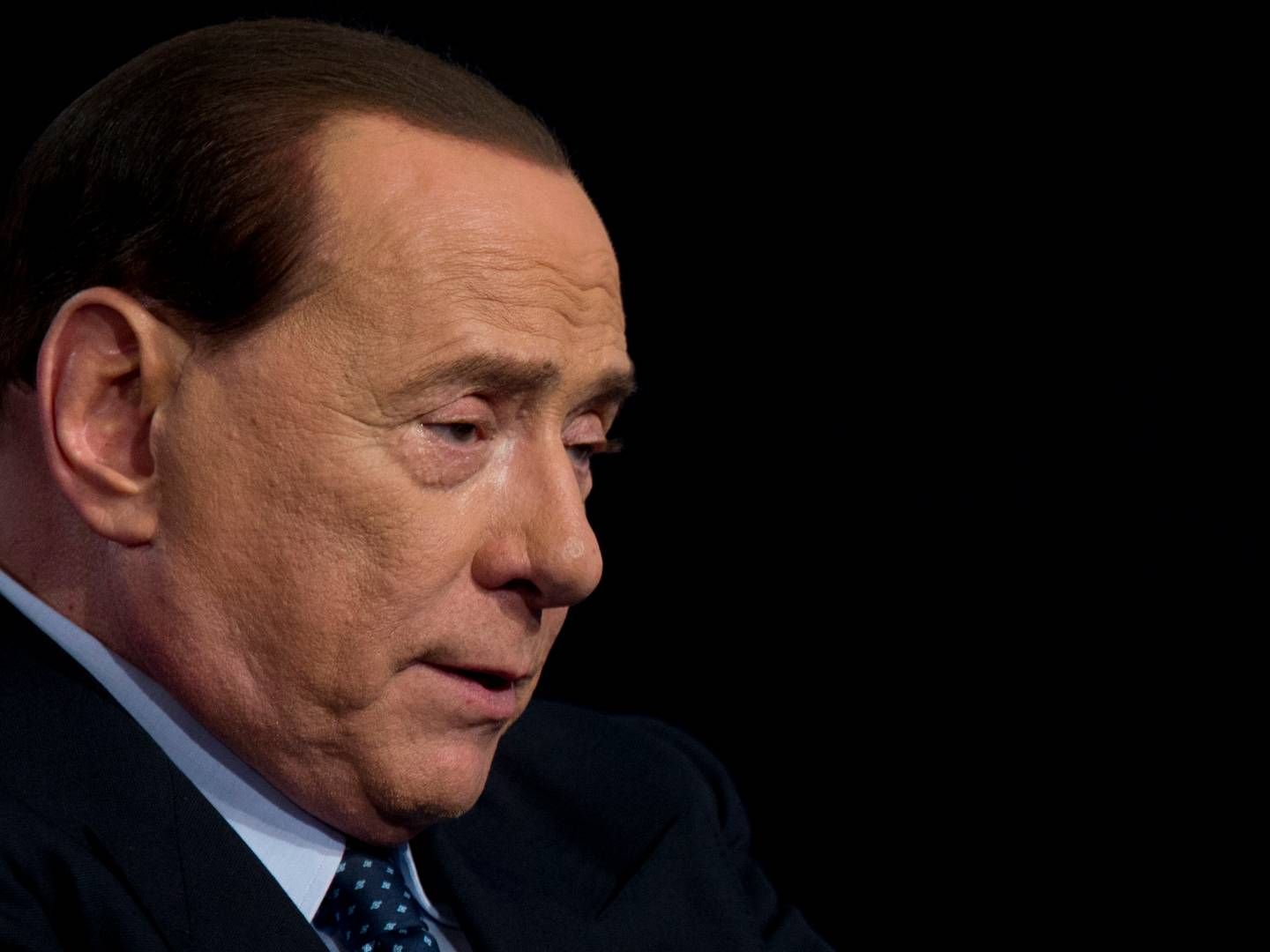 Silvio Berlusconi, tidligere italiensk premierminister. | Foto: Andrew Medichini/AP/Polfoto/Arkiv