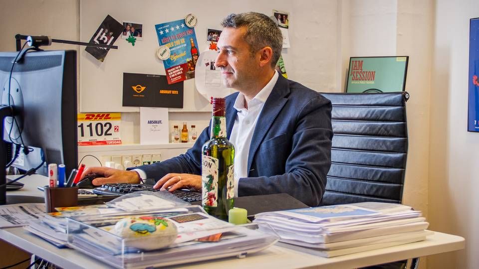 Antonio Duva, adm. direktør for Pernod Ricard Danmark, ser et potentiale i at whiskybrands og specialøl arbejder sammen om at udvikle nye produkter.