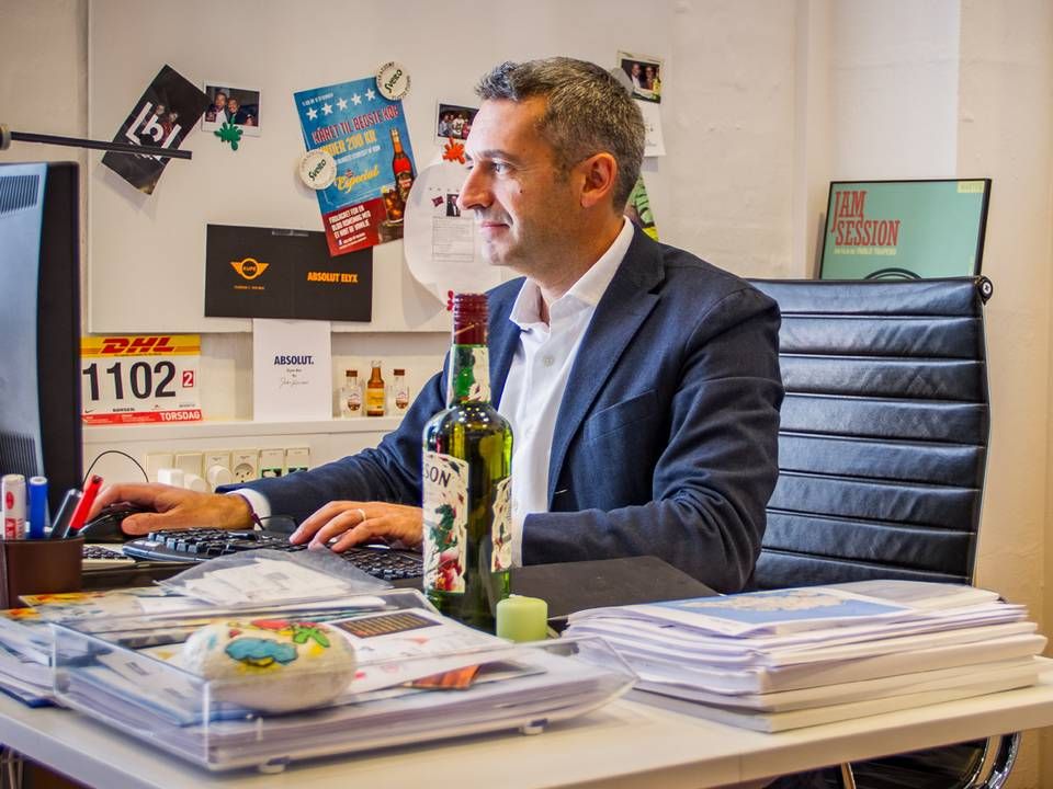 Antonio Duva, adm. direktør for Pernod Ricard Danmark, ser et potentiale i at whiskybrands og specialøl arbejder sammen om at udvikle nye produkter.