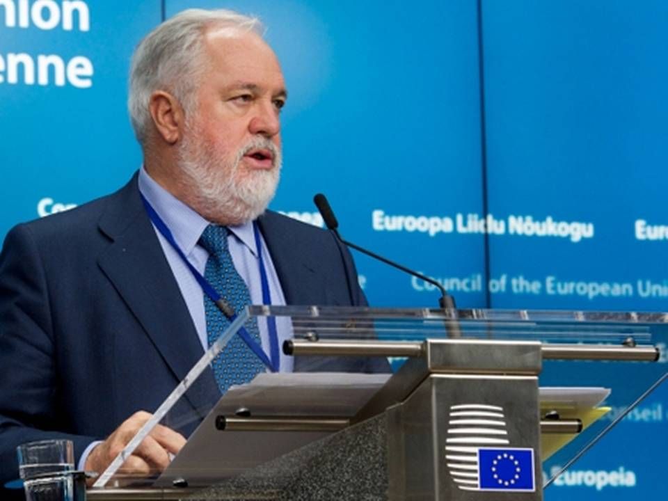 EU's medlemslande er fortsat meget uenige om kvotehandelssystemet. Men i det mindste er de enige om, at det ikke virker nu, siger klimakommissiær Miguel Arias Canete. | Photo: EU