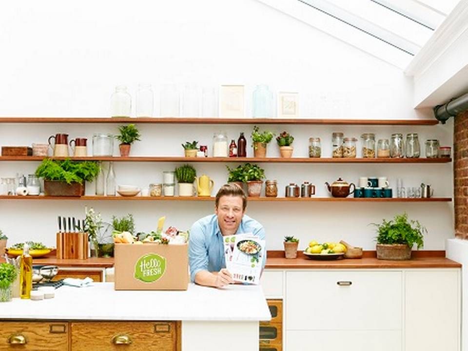 Hellofresh har tidligere indgået et partnerskab med kokken Jamie Oliver. | Foto: Hellofresh.