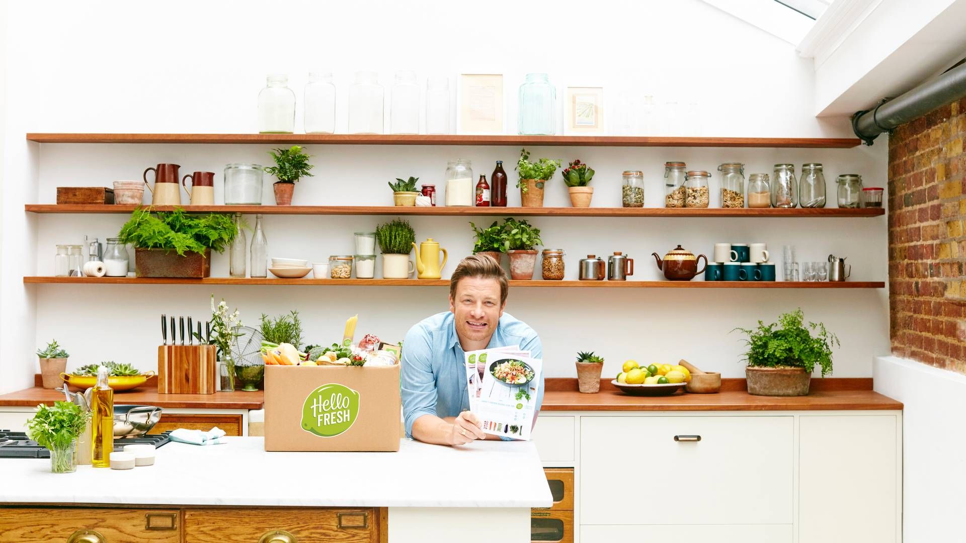 Kokken og tv-manden Jamie Oliver har tidligere været med til at promovere for måltidskassekoncernen Hellofresh. | Foto: Hellofresh