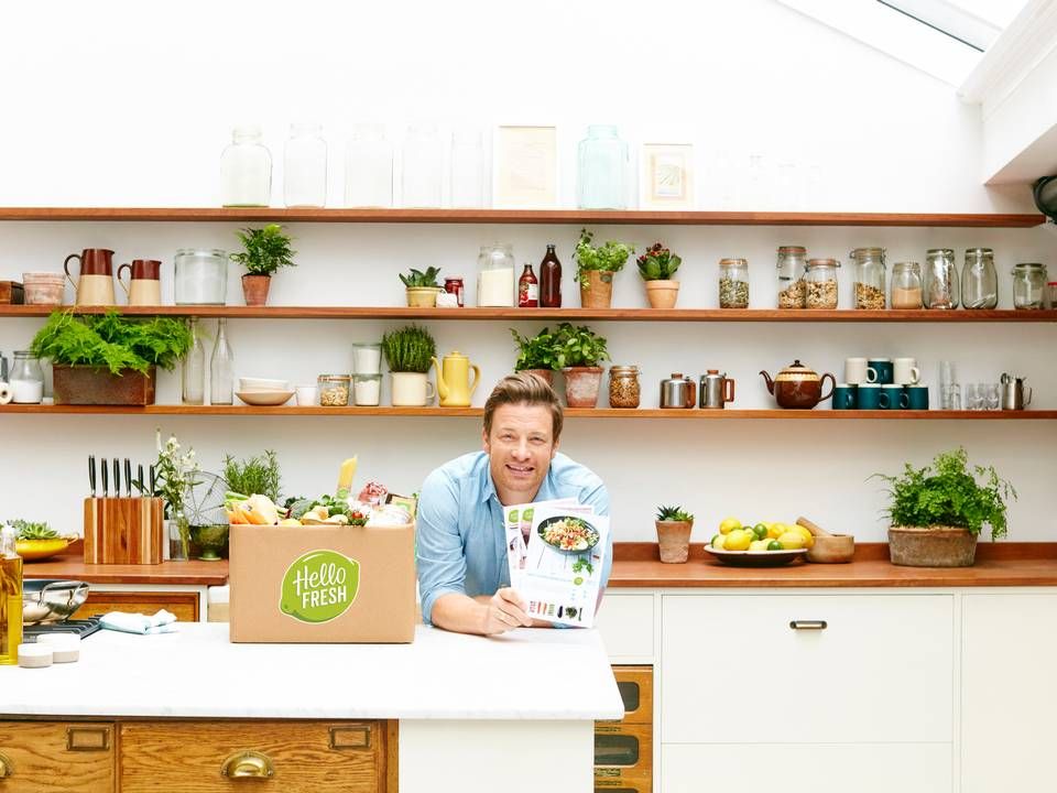 Kokken og tv-manden Jamie Oliver har tidligere været med til at promovere for måltidskassekoncernen Hellofresh. | Foto: Hellofresh