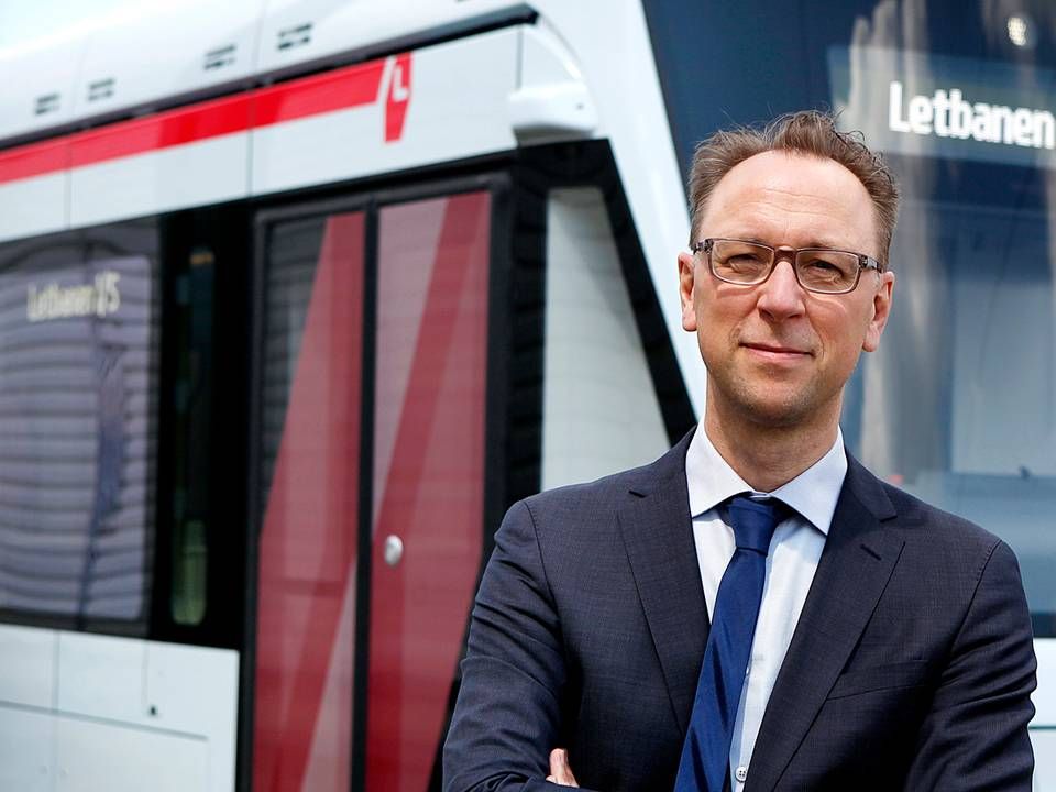 Claus Rehfeld Moshøj, direktør for Letbaneselskabet. | Foto: PR