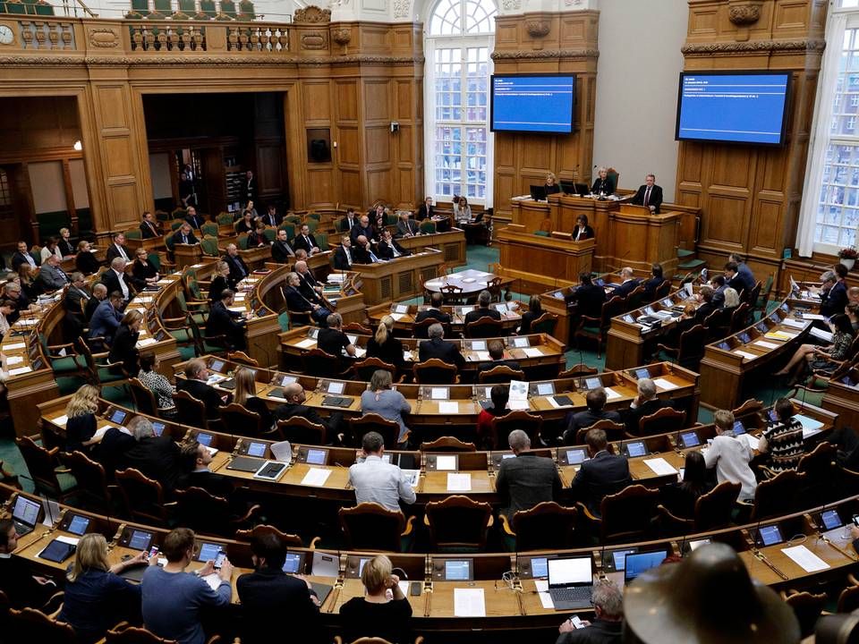 Folketinget skal tirsdag stemme om, hvorvidt IVS skal afskaffes som selskabsform. | Foto: Arkiv: Polfoto/Jens Dresling