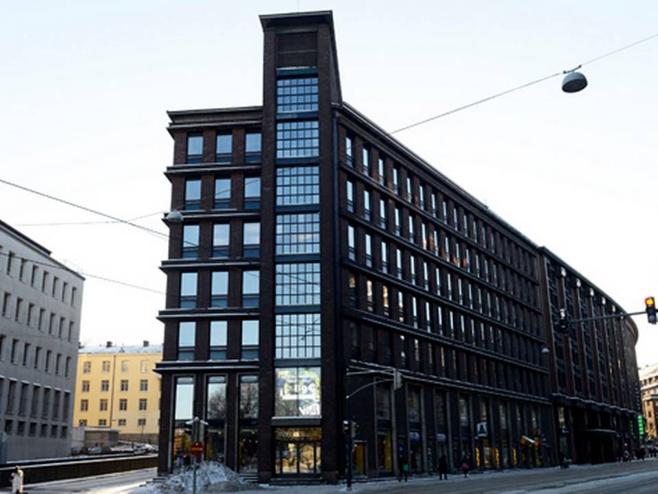 Bygningen Kaisaniemenkatu i den nyligt indkøbte portefølje. | Foto: PR