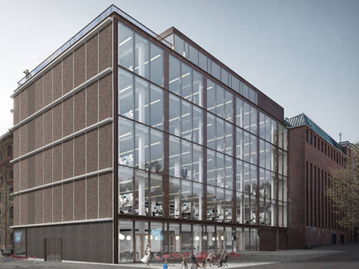 Dipylon Hus i Carlsberg Byen bliver fremover rammen om Arkitemas 150 medarbejdere i København. | Foto: PR