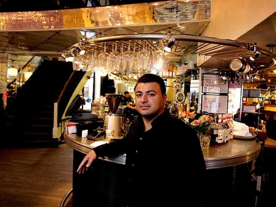 Den københavnske cafématador Bahram Sari Beliverd | Foto: /ritzau/FINN FRANDSEN