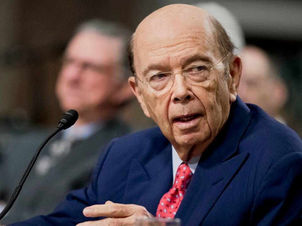 Wilbur Ross, den kommende handelsminister i Trump-regeringen, under høringen i Senatet i Washington. | Foto: Manuel Balce Ceneta/AP Photo/Polfoto