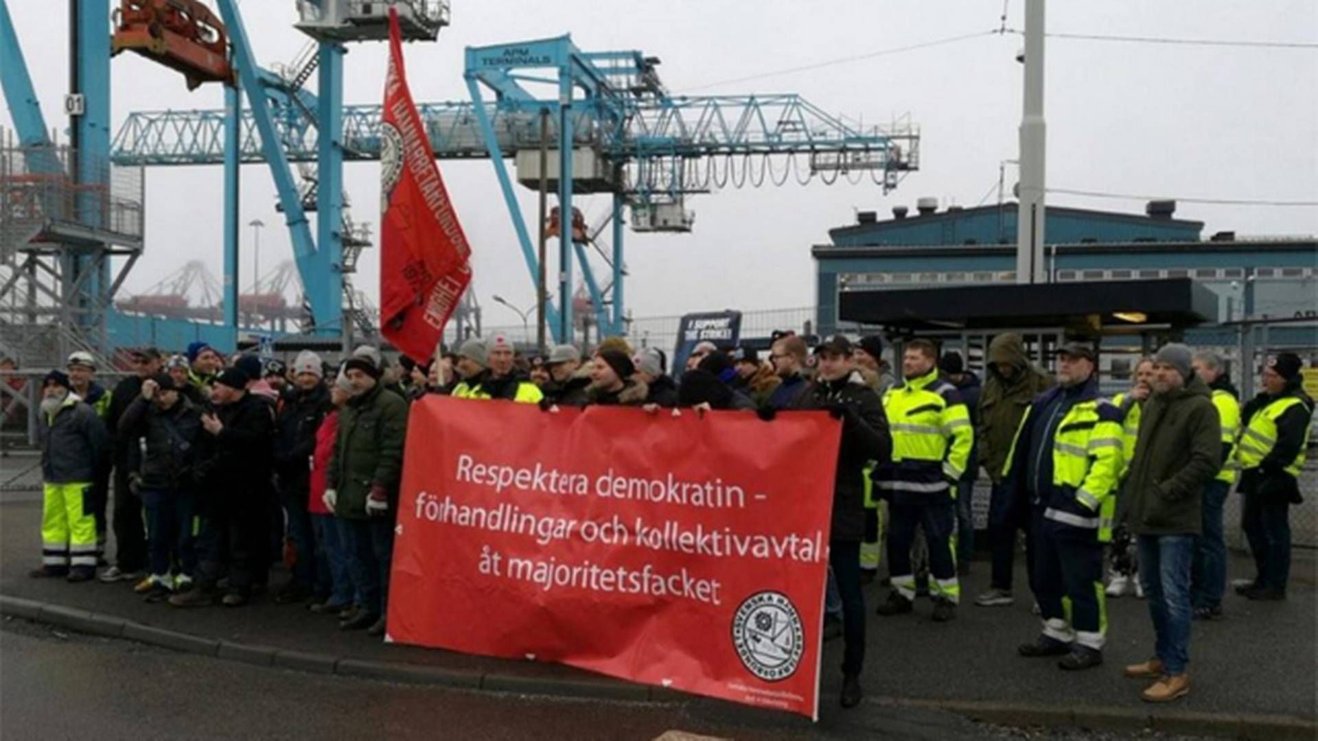 Svenska Hamnarbetarförbundet | Foto: Svenska Hamnarbetarförbundet