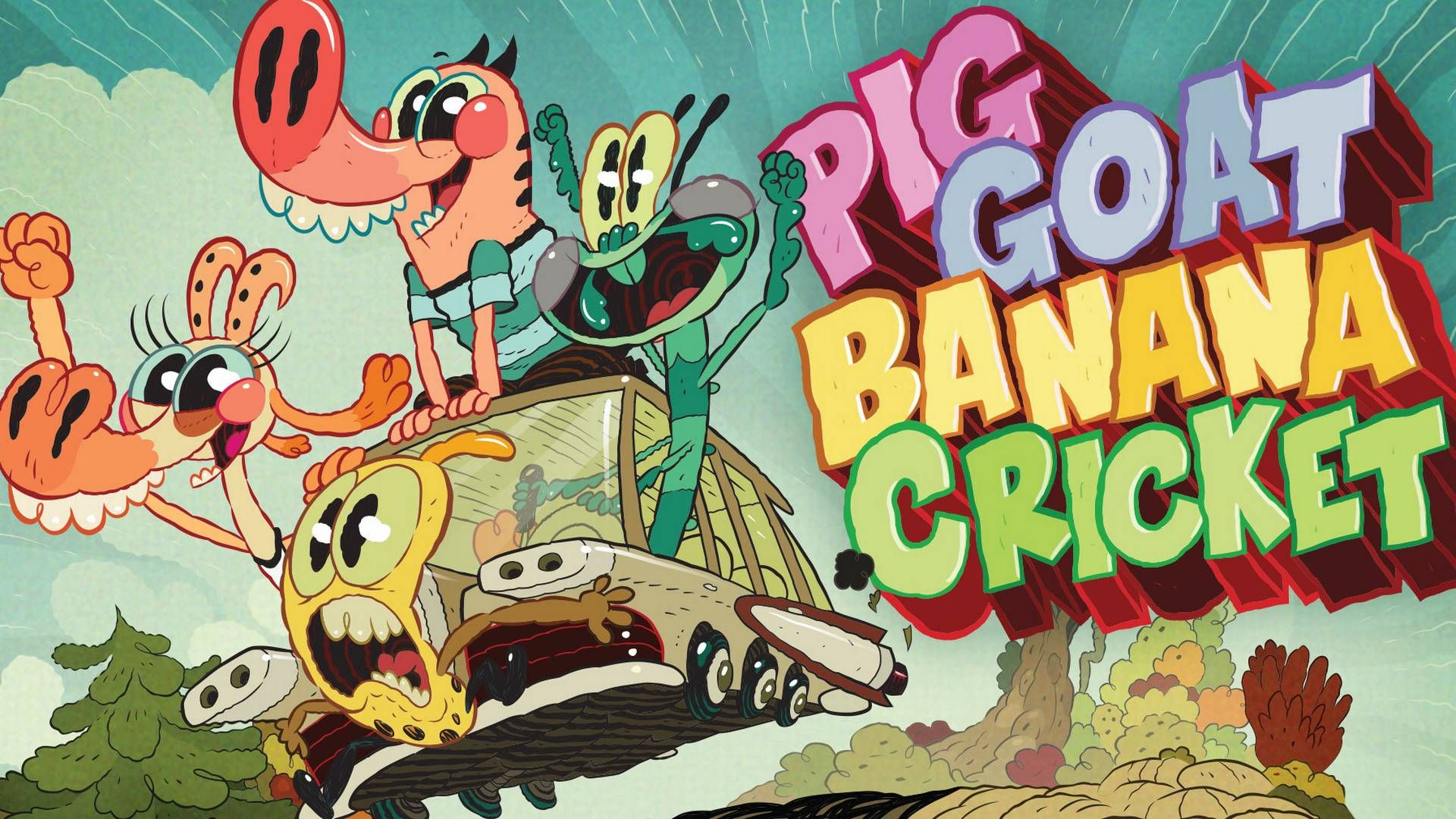 Pig Goat Banana Cricket er blandt programmerne på Nicktoons. | Foto: PR/Viacom