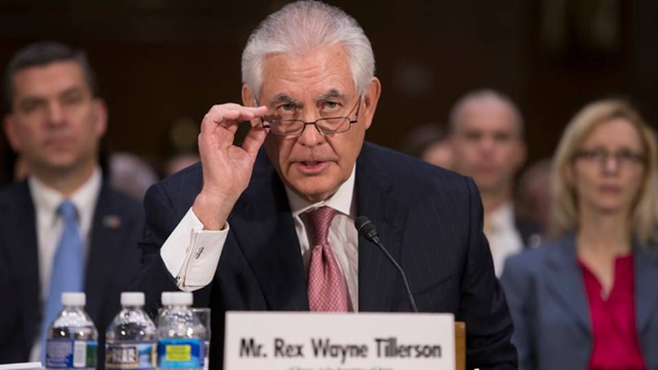 Rex Tillerson var topchef i ExxonMobil, indtil han blev USA's udenrigsminister. | Foto: J. Scott Applewhite/AP/Polfoto