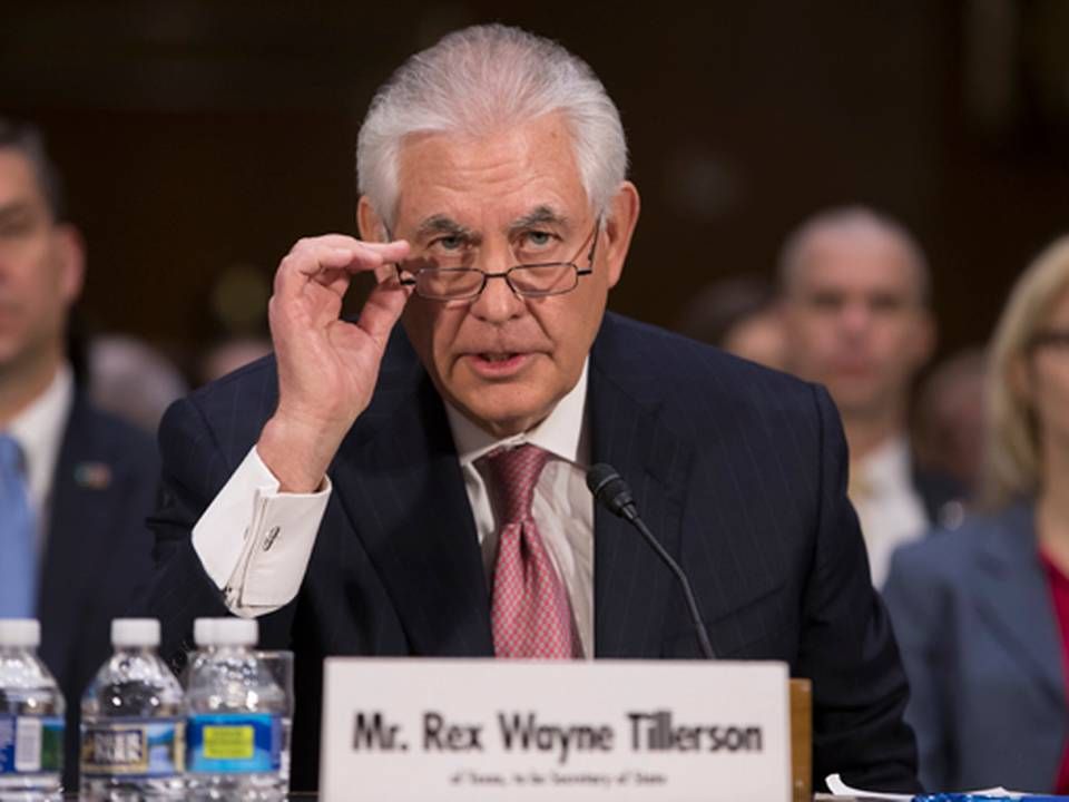 Rex Tillerson var topchef i ExxonMobil, indtil han blev USA's udenrigsminister. | Foto: J. Scott Applewhite/AP/Polfoto