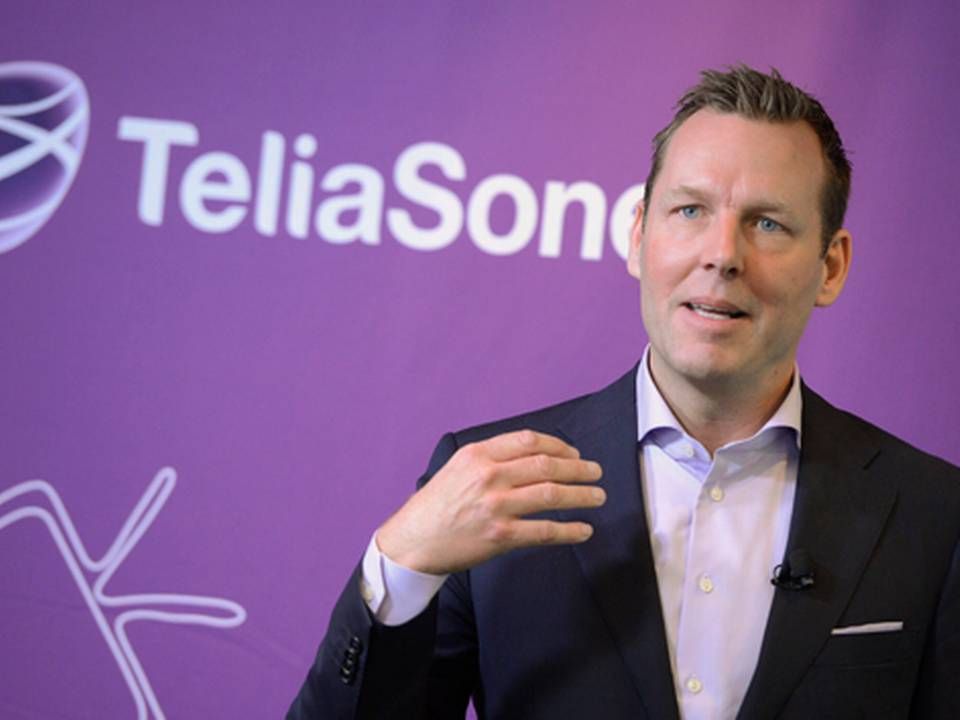 Johan Dennelind, adm. direktør i Telia.