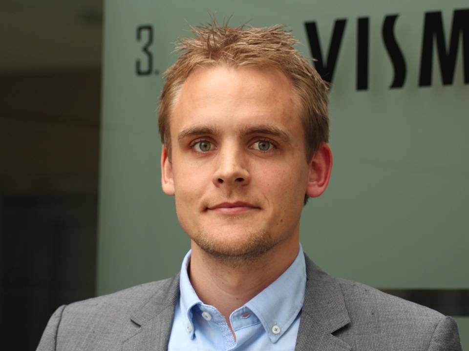 34-årige Mads Rebsdorf har stået i spidsen for Visma's softwareforretning i Danmark siden 2013. | Foto: PR/Visma