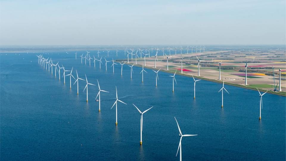 Photo: Windpark Noordostpolder