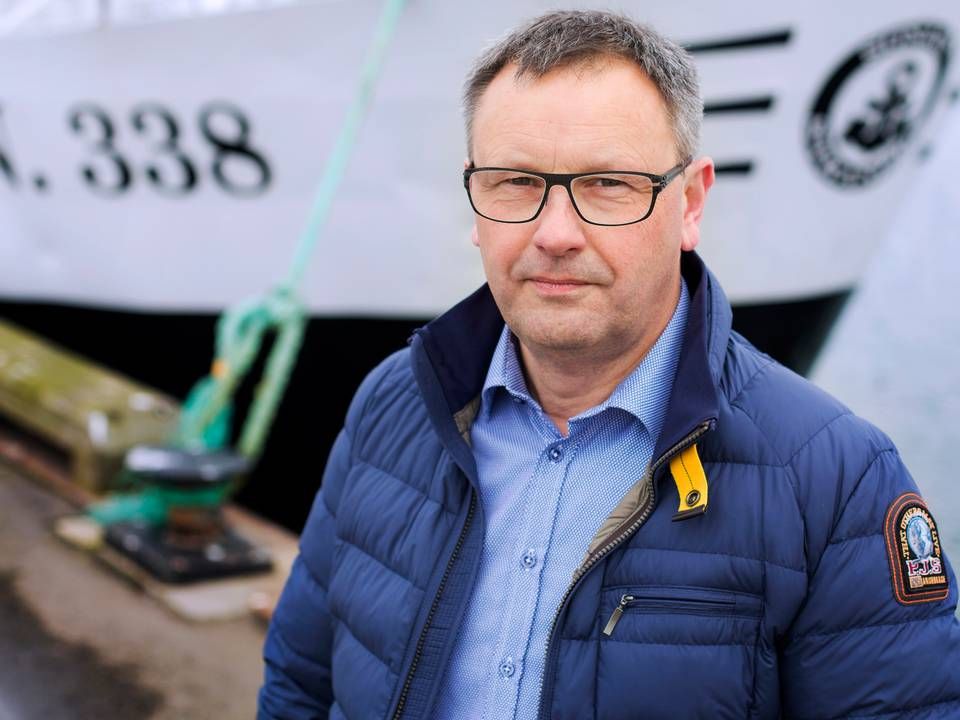 Formanden i Danmarks Fiskeriforening Svend-Erik Andersen. | Foto: Dansk Fiskeriforening