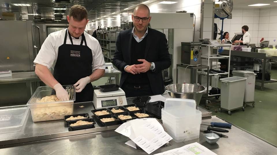 Carl Johan Paulsen og restena af Meyers Køkken regner med at komme ud af april og maj med et lille underskud. | Foto: Thomas Mørch