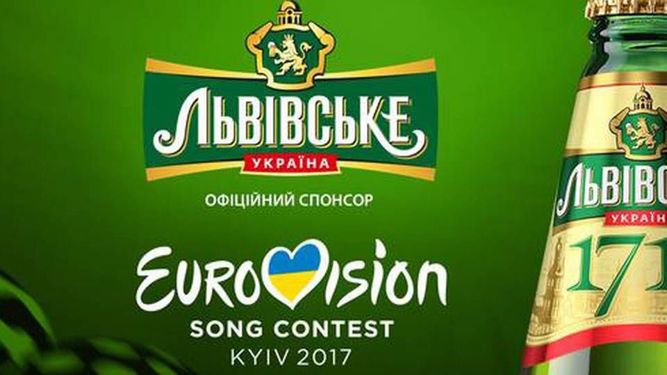 Carlsbergs ukrainske bryggeri med mærket Lvivske bliver den officielle sponsor med året international Melodi Grand Prix fra den 9.-13 maj i år i Kiev. | Foto: Carlsberg