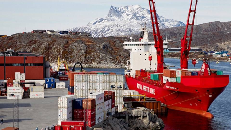 Havnen i Nuuk på Grønland har gennemgået store forandringer med betydelige investeringer i de sidste år. PR-foto: Royal Arctic Line | Foto: PR