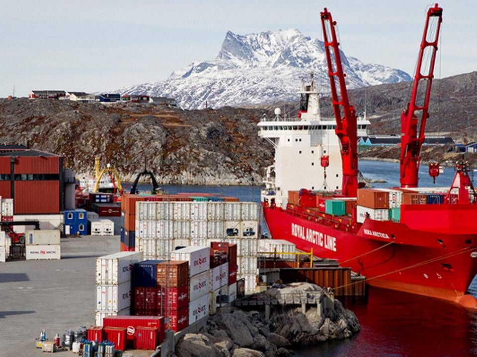 Havnen i Nuuk på Grønland har gennemgået store forandringer med betydelige investeringer i de sidste år. PR-foto: Royal Arctic Line | Foto: PR