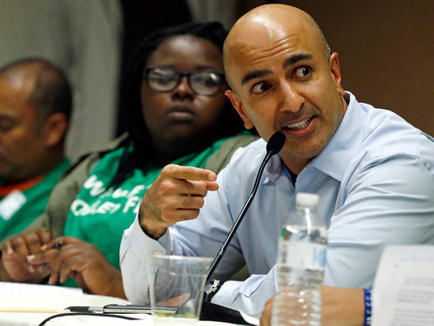 Neel Kashkari, chef for Federal Reserves afdeling i Minneapolis i delstaten Minnesota. | Foto: Brennan Linsley/AP/Polfoto