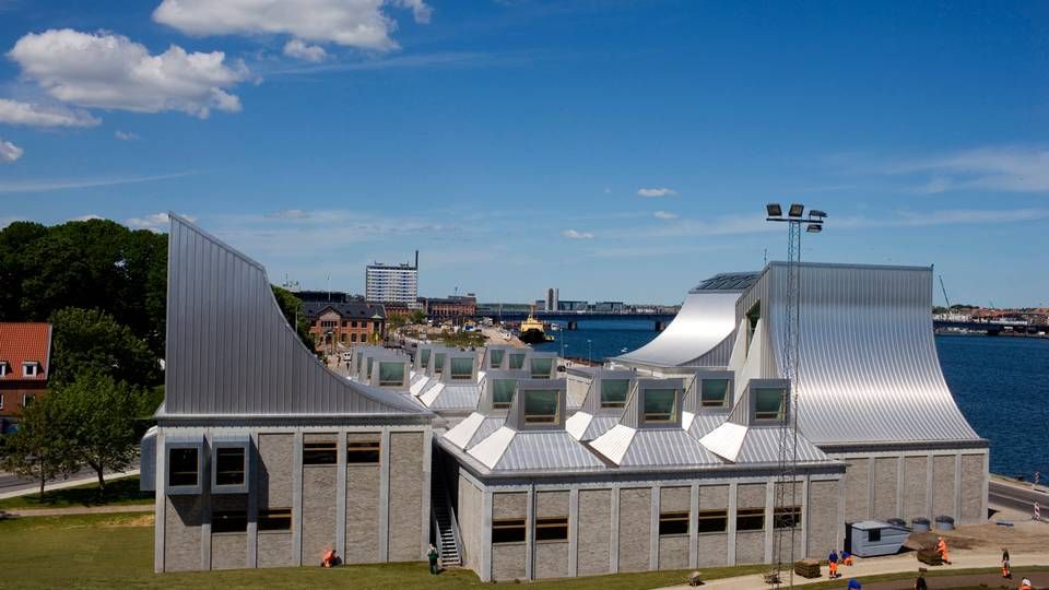 Utzon Center blev indviet i maj 2008 og er det første i en række af kulturelle tilbud langs havnefronten i Aalborg. | Foto: Rasmus Baaner/Polfoto (arkiv)