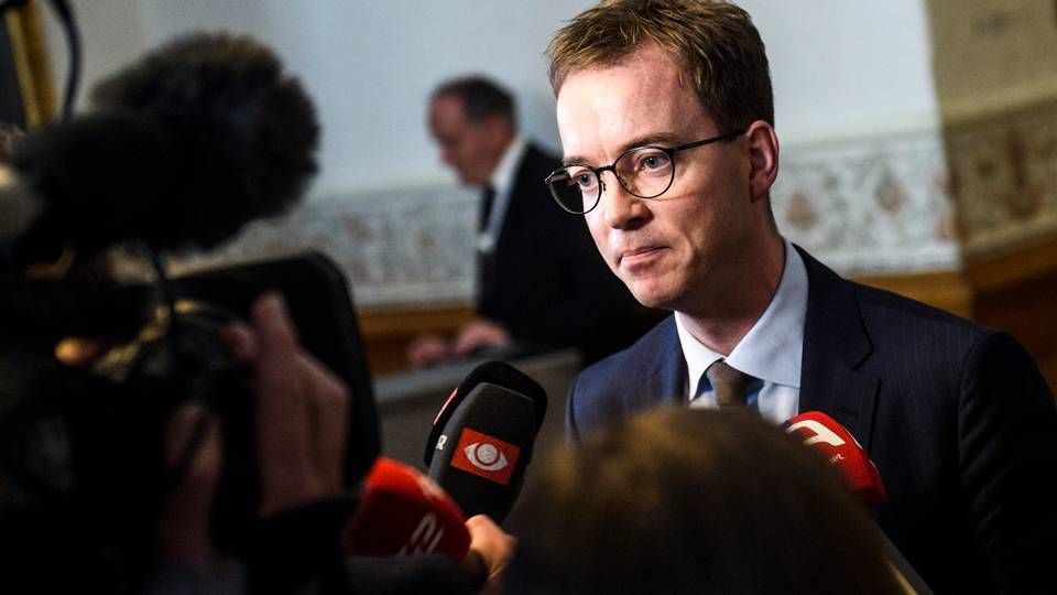 Esben Lunde Larsen (V). | Foto: ritzau/Jonas Olufson