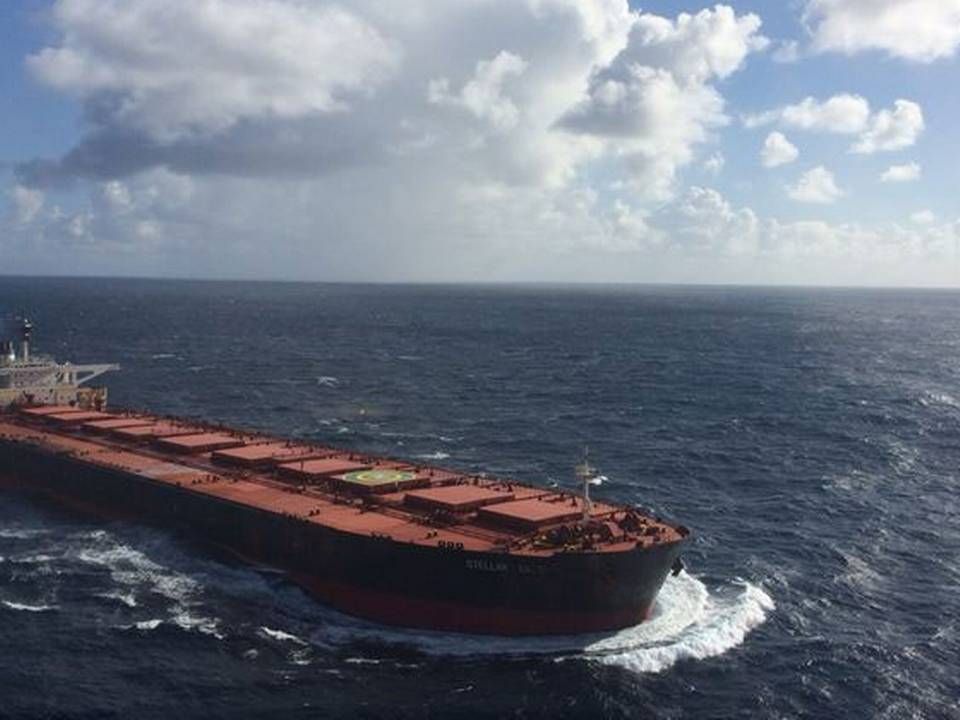 The dry bulk vessel Stellar Dausy was one of the largest casualties last year where almost all crew members perished. | Photo: Fleet Monitor