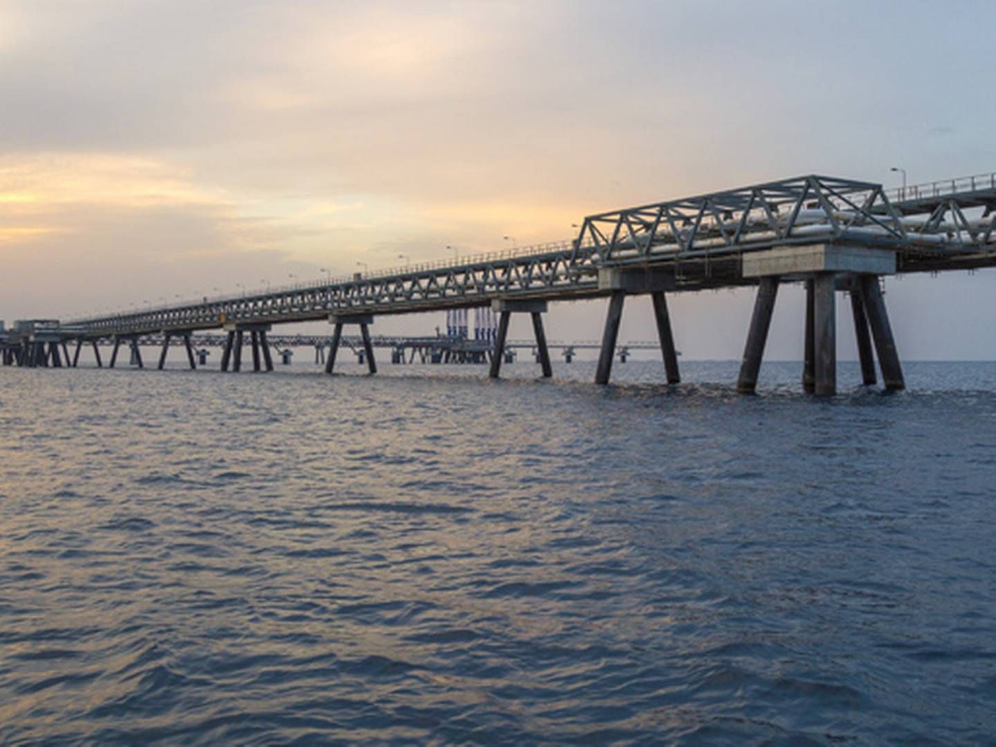 Her ses en terminal i Vasiliko, Cypern, som ifølge Niras ligner den kommende terminal i Tanzania. | Foto: PR/Niras