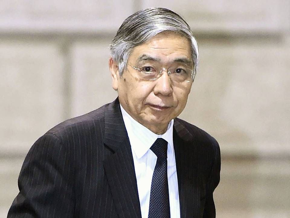 Centralbankdirektør Haruhiko Kuroda, Bank of Japan | Foto: Arkiv: Polfoto/AP/Kurihara Kazushi