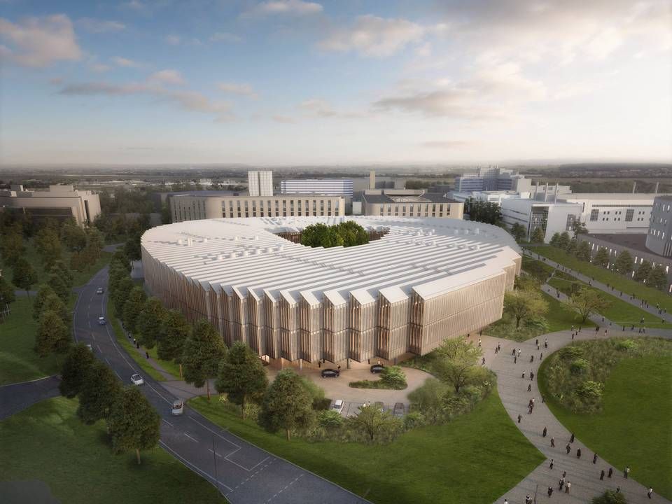 AstraZenecas kommende hovedkvarter og forskningscenter i engelske Cambridge | Foto: PR