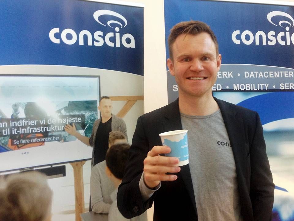 Torben Nissen Ernst er security sales lead for Norden hos Conscia. | Foto: Astrid Krysfeldt