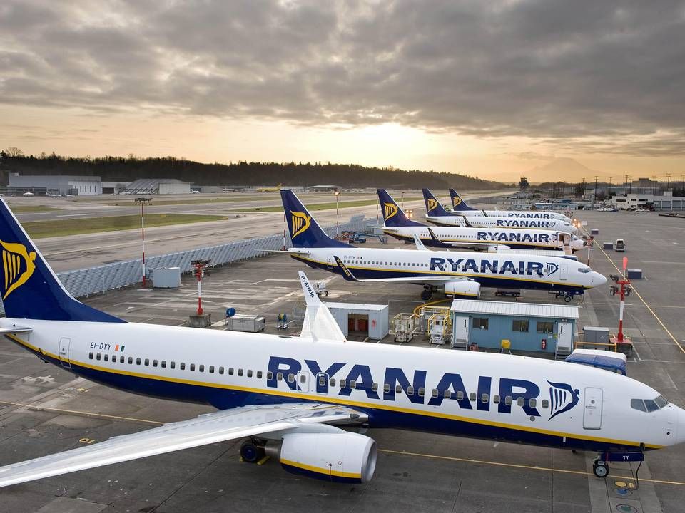 Der er langt til en overenskomstaftale mellem Ryanair og Flyvebranchens Personale Union, FPU. | Foto: Ryan Air