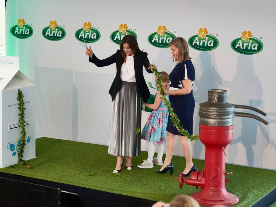 Tilbage i foråret 2017 klippede kronprinsesse Mary båndet, da Arla åbnede sit nye innovationscenter i Skejby. Sommeren 2021 åbner mejerikoncernen endnu et innovationscenter.
