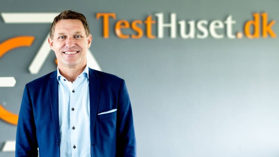 Allan Tange er adm. direktør i Testhuset, som blev grundlagt i 2005. | Foto: PR/Testhuset