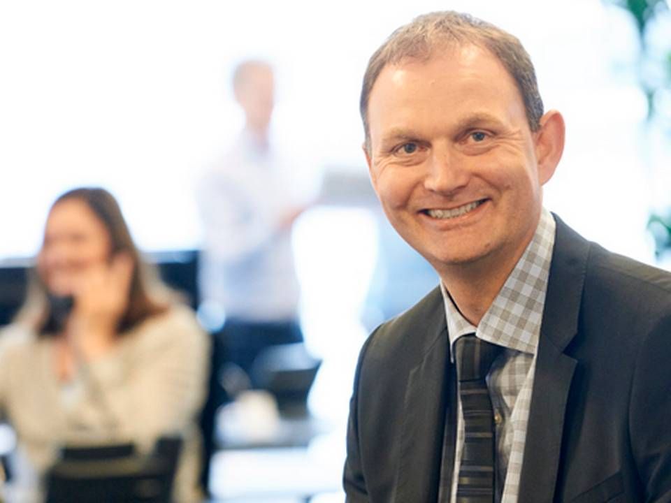 Lars Klindt bliver ny filialdirektør i Saxo Privatbank i Esbjerg. Presse-foto